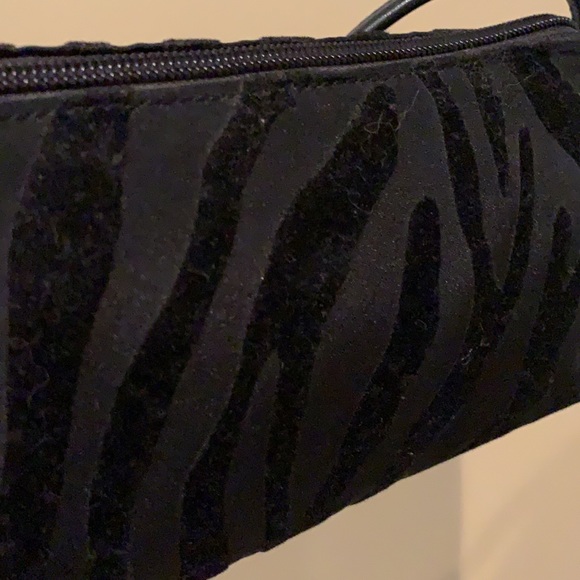 NWOT Tommy Hilfiger black evening bag purse with long strap small - Picture 3 of 9